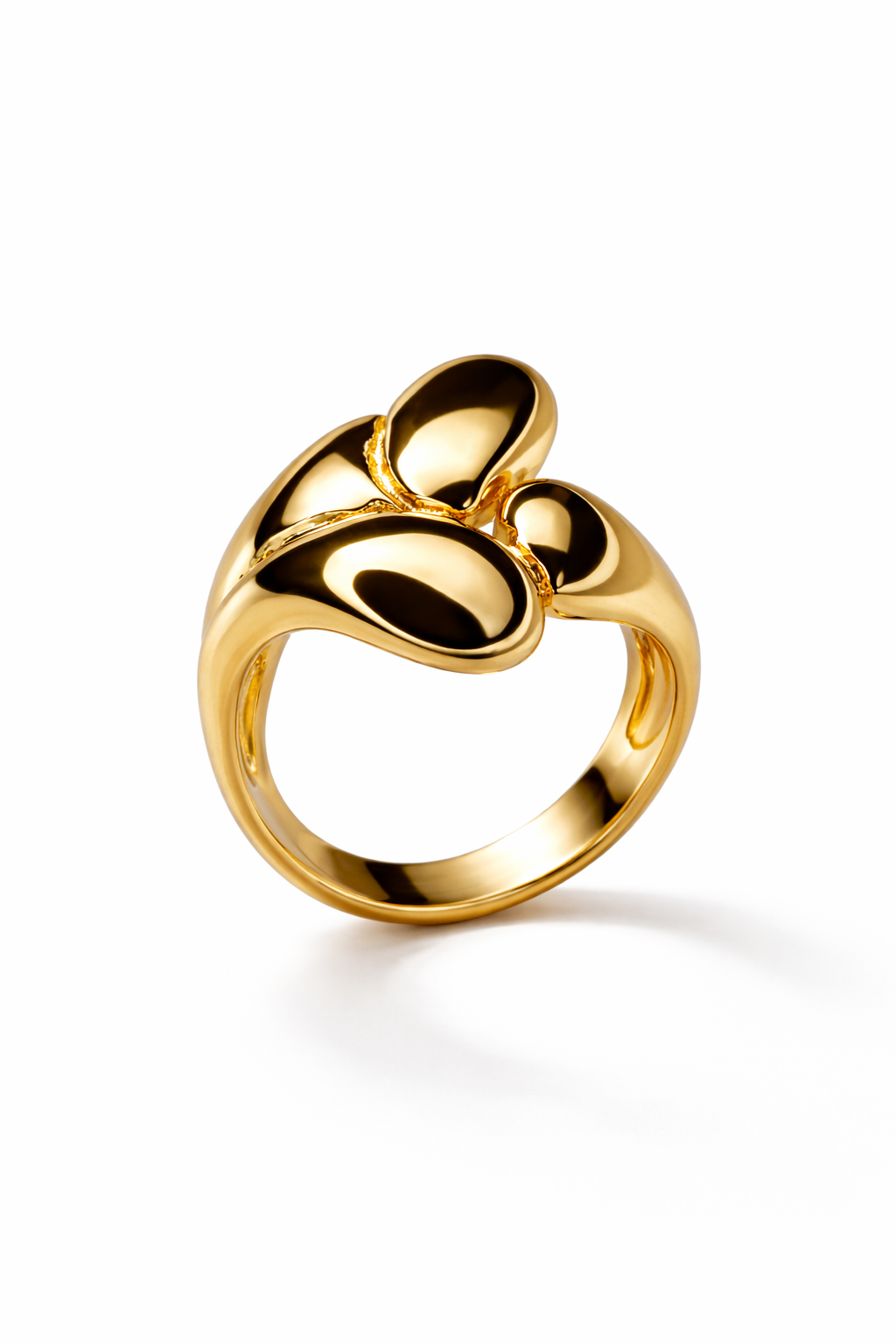 Gold Toned Statement Ring